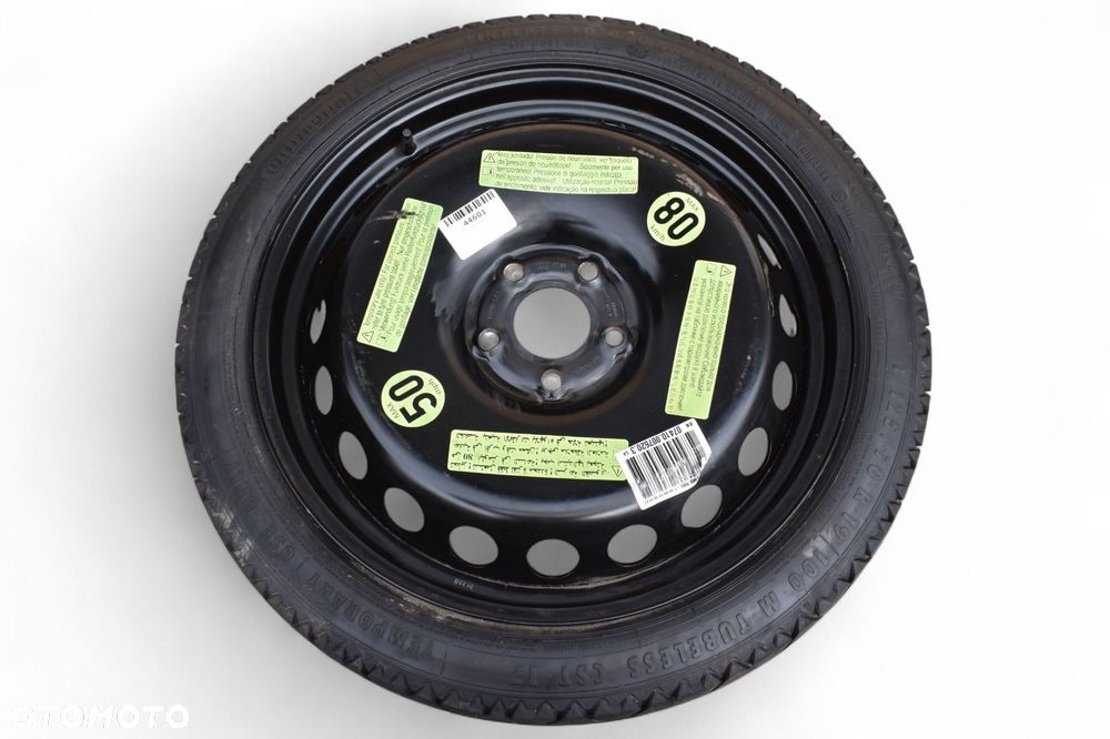 Koło Dojazdowe AUDI A4 B8 A5 8T 4.0" x 19" ET29 5x112 8K0601027D - 1