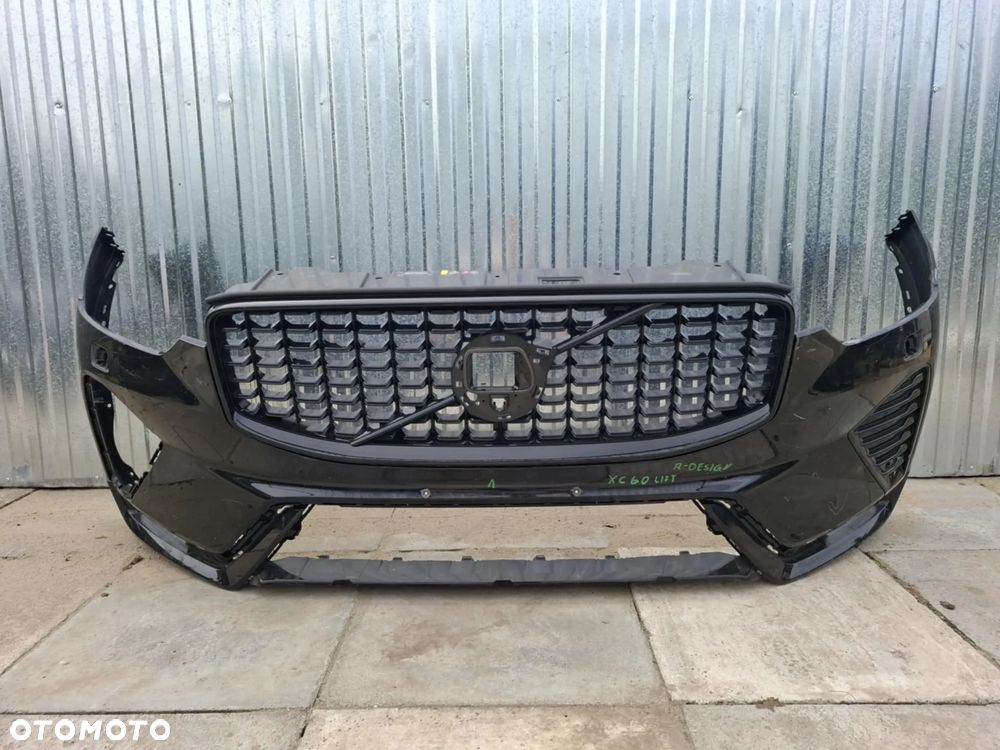 ZDERZAK PRZEDNI PRZÓD VOLVO XC60 II LIFT R DESING ŁADNY GRILL - 7