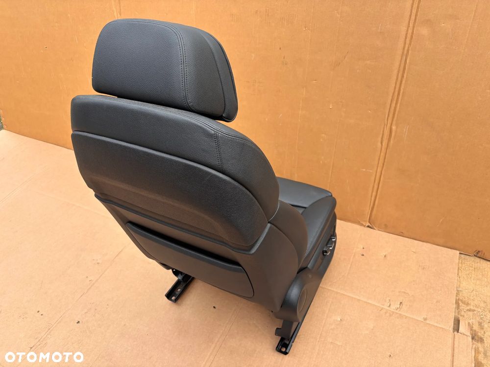 BMW 5 F10 F11 Fotele Czarne Europa Kanapa Komfort Komforty Grzane Komplet Przed Liftem Fotel Przedni Lewy Prawy Tylna - 20