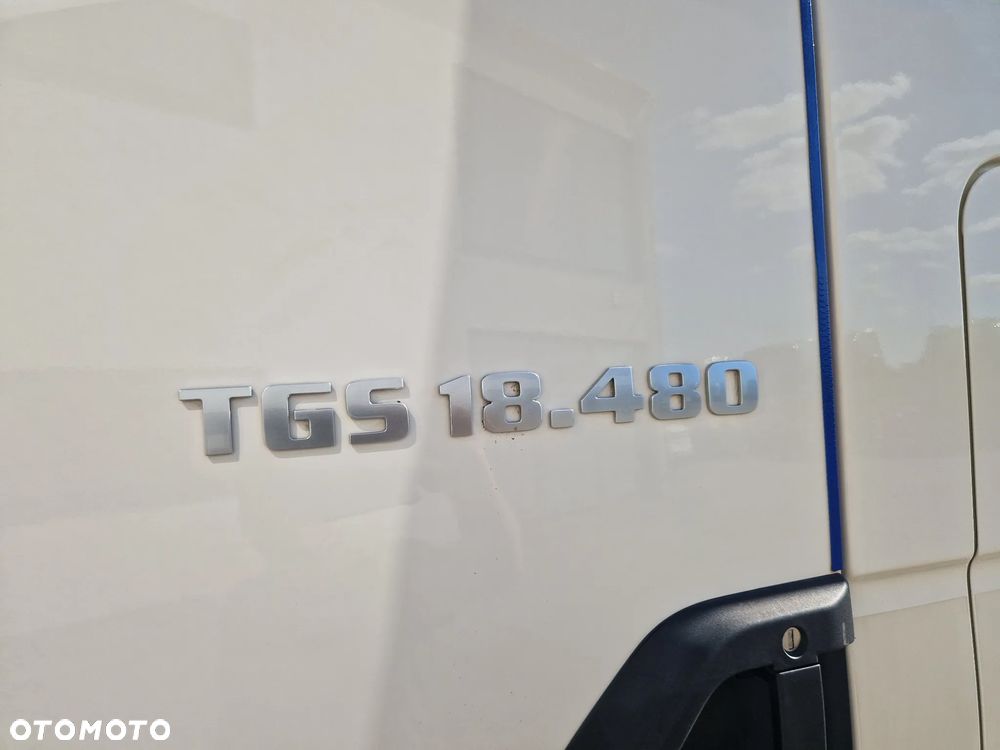 MAN TGS 18.480 4x2 BL/ 160Tyskm/ NAUKA JAZDY/ 2024r/ HYDRAULIKA/ 4 PODUSZKI TYŁ/ LEKKA 7431kg Brutto - 7