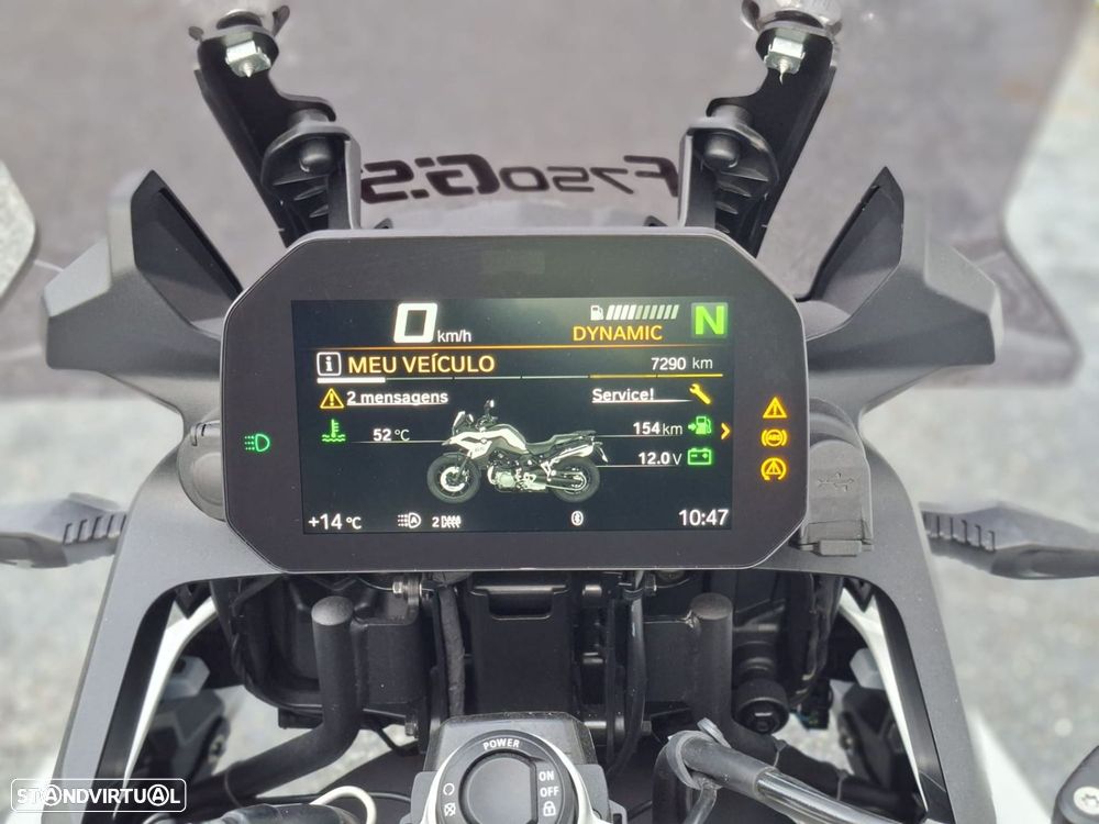 BMW F 750 GS light-white - 6