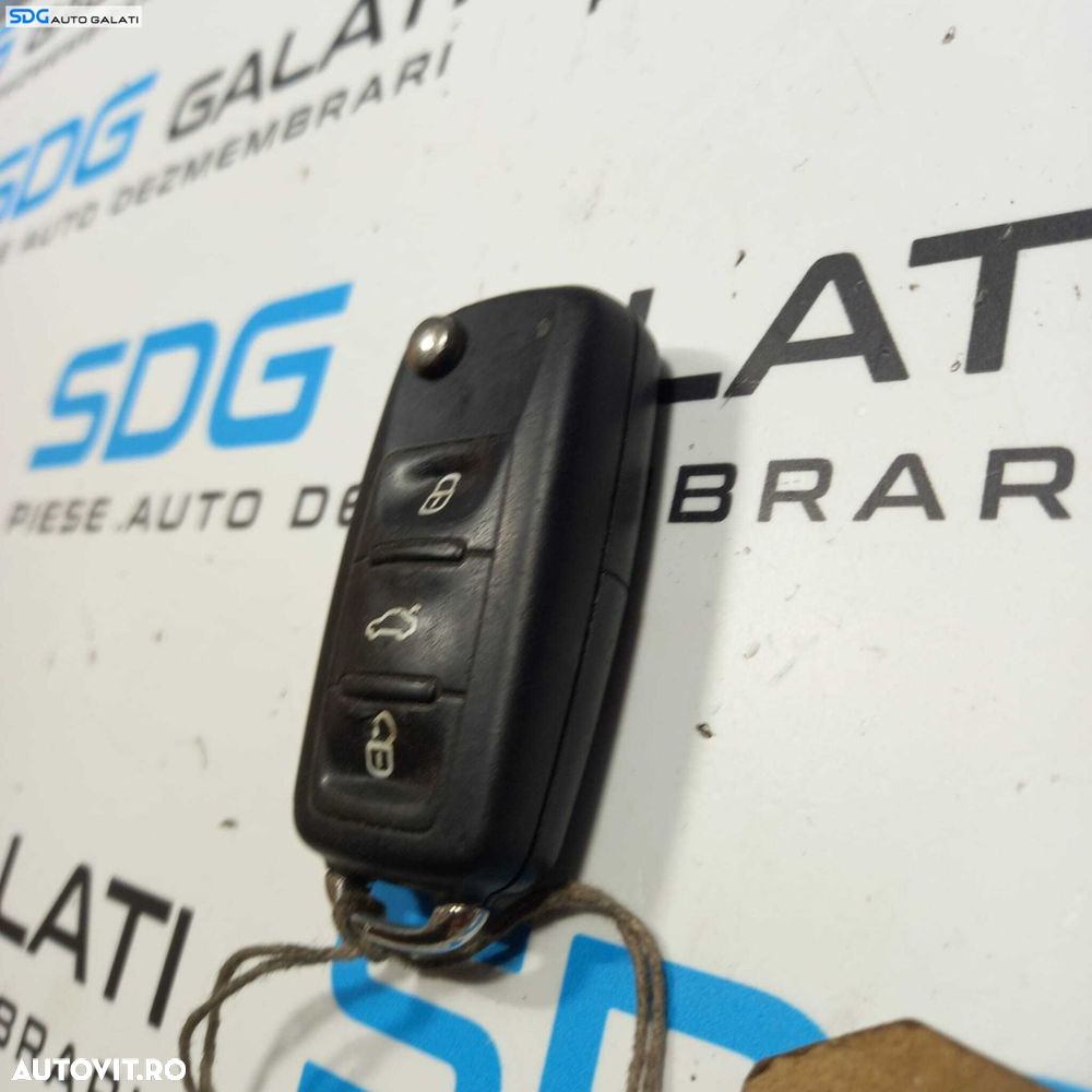 Carcasa Cheie Fara Cip si Lama Skoda Fabia 2 2007 - 2014 Cod 3T0837202H [1116] - 2