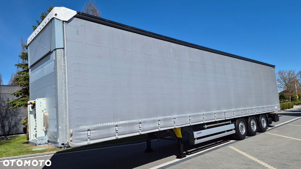 Schmitz Cargobull NACZEPA///SCHMITZ///2021///FIRANKA///MULDA 7.20///ALUFELGI///OŚ PODNOSZONA///ZBROJONA PLANDEKA///DACH PODNOSZONY///CERTYFIKAT XL///STAN BARDZO DOBRY - 8