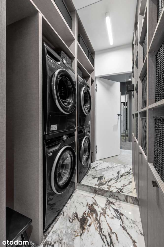 Klimatyzowany apartament w wysokim standardzie | pralnia i garderoba