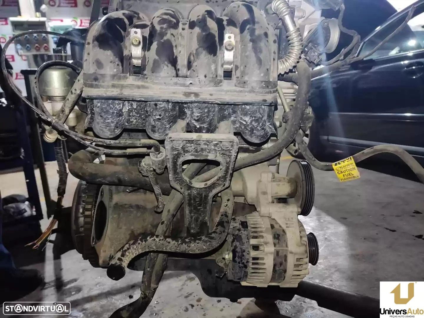 MOTOR COMPLETO CHEVROLET AVEO / KALOS SEDÁN 2009 -B12D1 - 1