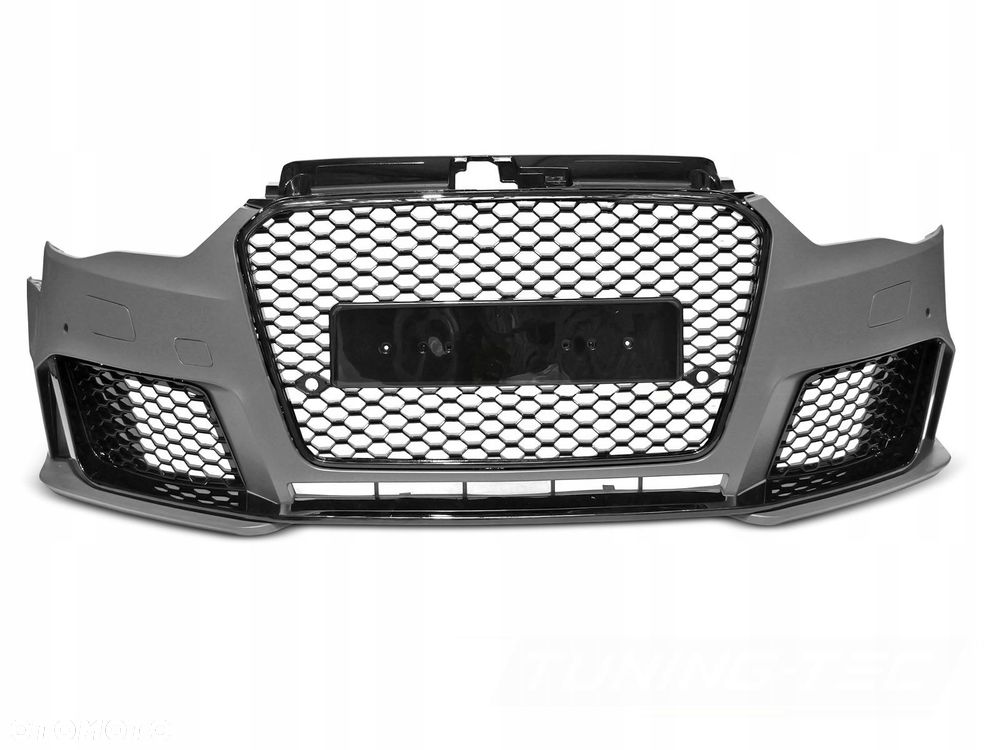 Zderzak przod Grill Kratki Tuning R S 3 Line look Audi A3 8V 8V0 2012-2016 - 2