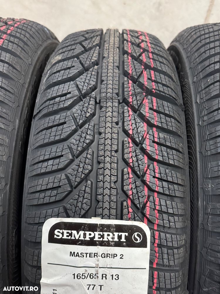 Vând 4 anvelope 165/65/13 semperit de iarnă noi - 3