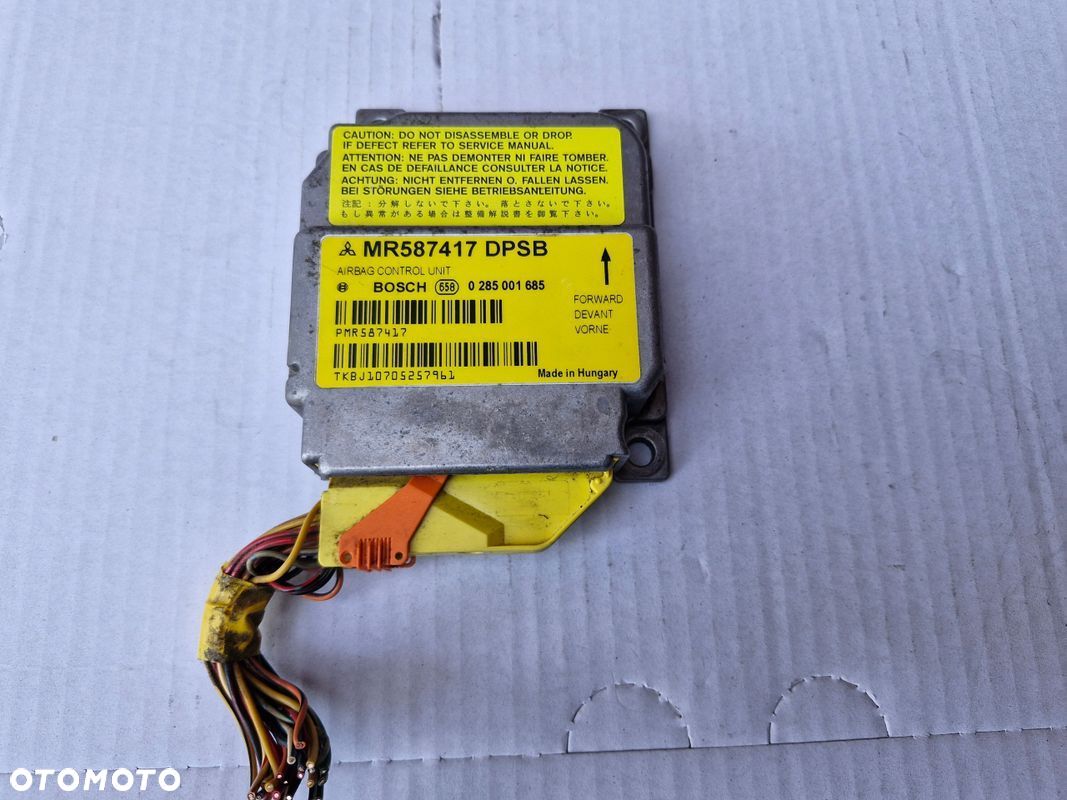 MODUŁ SENSOR AIRBAG MITSUBISHI COLT VI MR587417 - 1