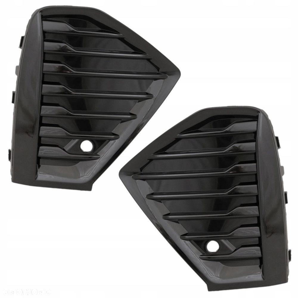 Kratka Atrapa Zderzak przod Volvo XC60 II 2 Lift 2021-2025 R-DESIGN kpl - 1