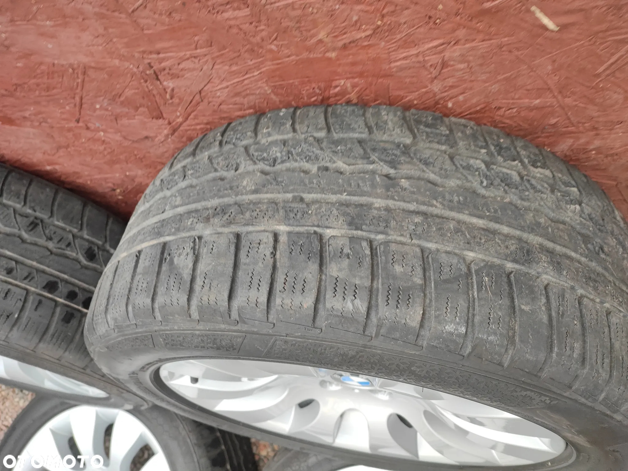 BMW E39 / E38 / X5 / X3 / E60 / E65 / E65 ORYGINALNE ALUFELG STYLINGI 91 8Jx18" ET24 + OPONY ZIMA CONTINENTAL 245/50/R18 O NR. 36 11 6 753 237 OEM W DOBRYM STANIE - 25