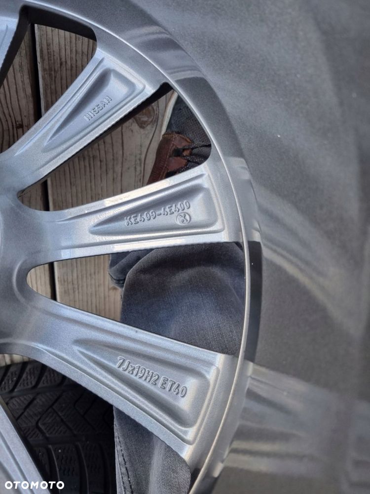 NISSAN X-TRAIL,JUKE,QASHQAI,RENAULT talisman 7X19 ET40 5X114,3 bdb stan - 10