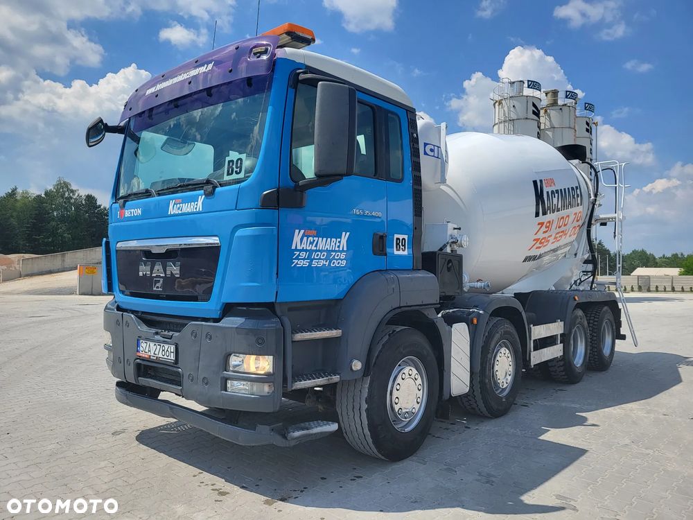 MAN TGS 35.400 Betonomieszarka | Zabudowa 9m3 CIFA - Cena 145.000 do negocjacji - 1