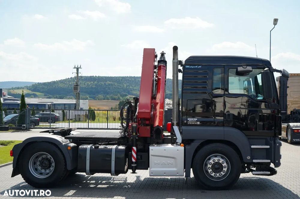 MAN TGS 18.480 / 4x2 / HDS HMF 1820 K6 / 17.2 m REACH / MANUAL / RADIOCOMANDĂ / IMPORTAT - 16