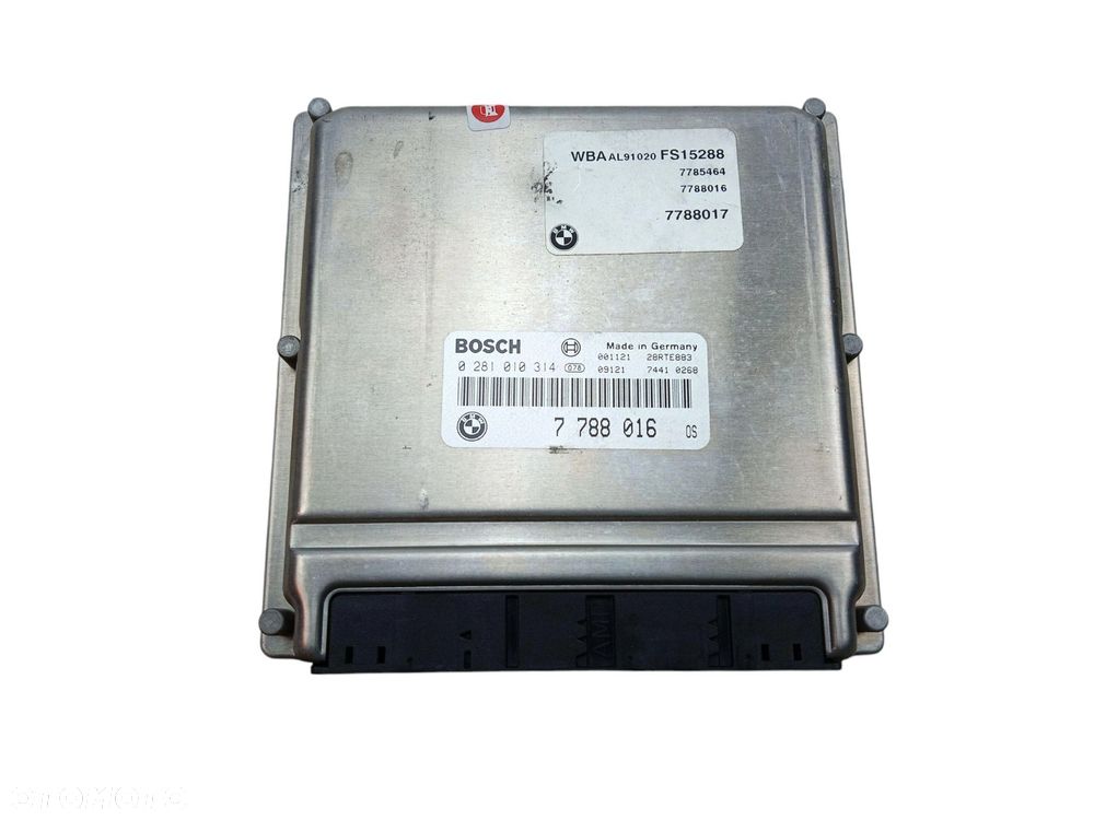 KOMPUTER STEROWNIK SILNIKA BMW 330 D 7788016 - 4