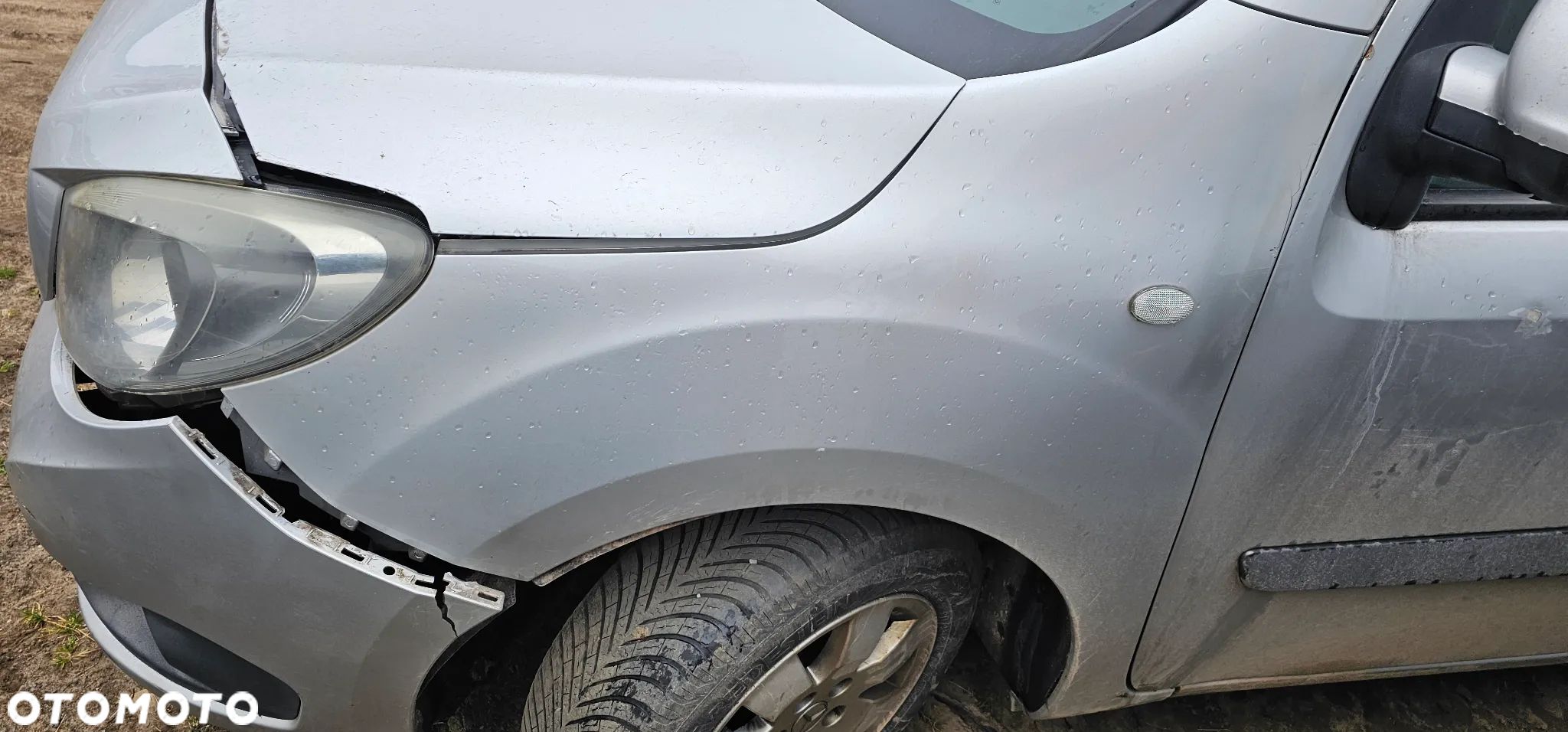 Błotnik przedni przód lewy Mercedes Citan Renault Kangoo kolor 9744 - 1