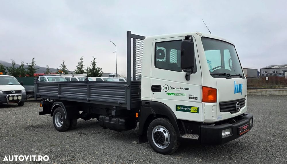 Nissan ATLEON 35TK35, EEV, 3.0 TDI, 150cp, 178.123 km,       EURO 5, basculabil 3 parti , 4.2m,  3.5 t, cat. B, 02/2013  , factura , SEAP, finantare PJ, rate PF - 36