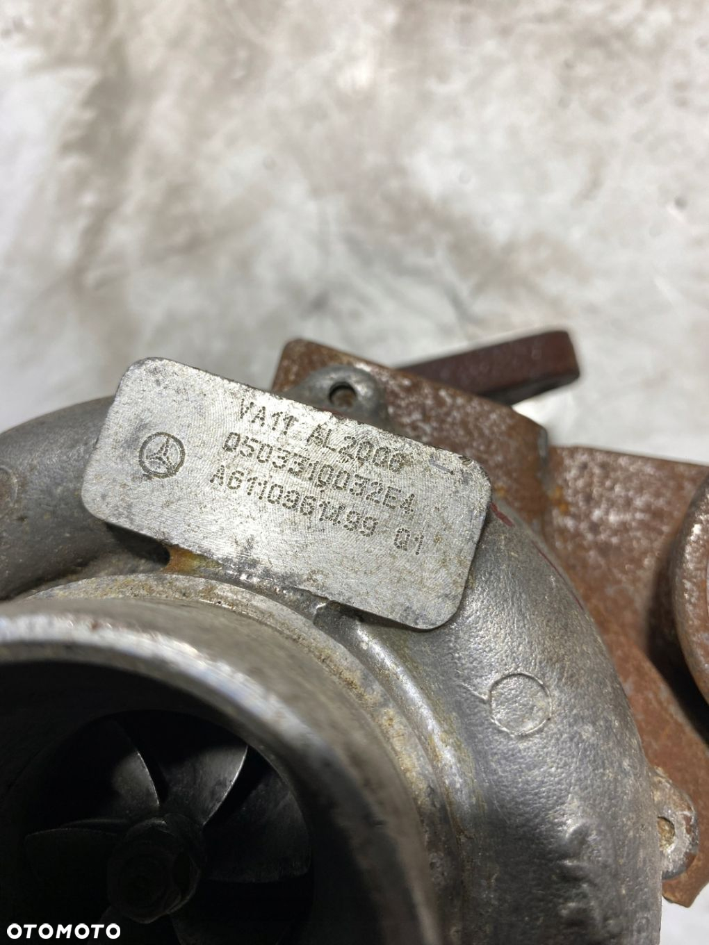 TURBOSPRĘŻARKA TURBINA MERCEDES SPRINTER W903 2.2 CDI A6110961499 - 3