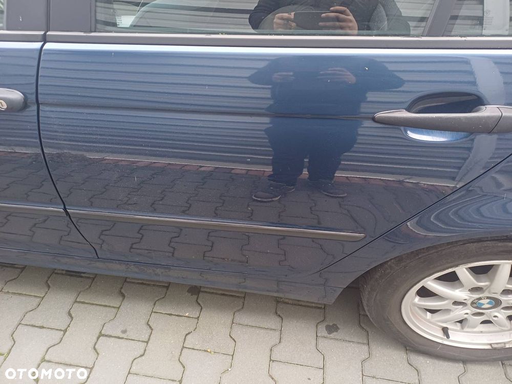 DRZWI KOMPLETNE LEWY TYŁ BMW E46 LIFT A07/5 - 2