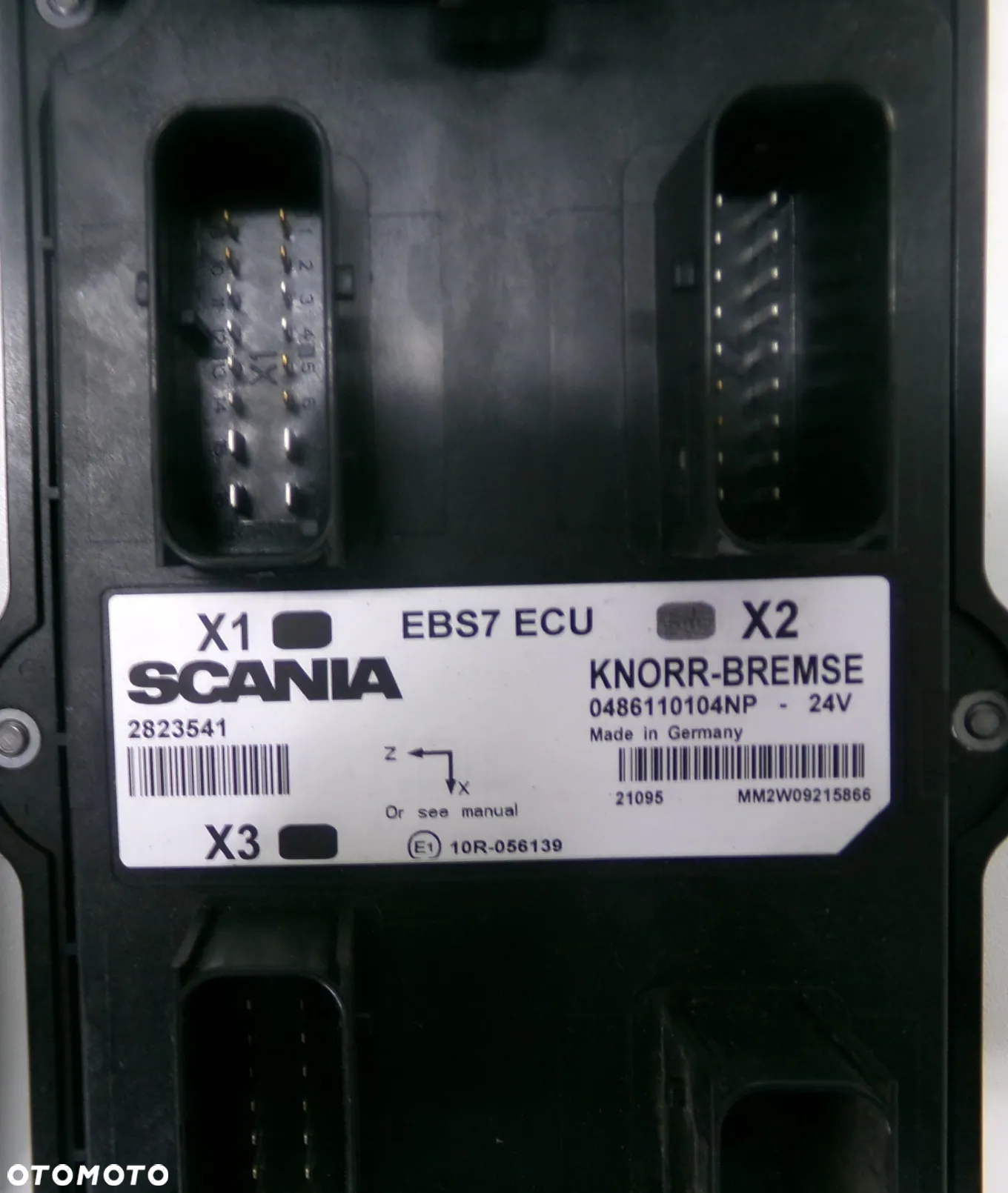 STEROWNIK MODUŁ KOMPUTER ECU EBS 7 KNORR-BREMSE SCANIA 2021r. 2823541 - 5