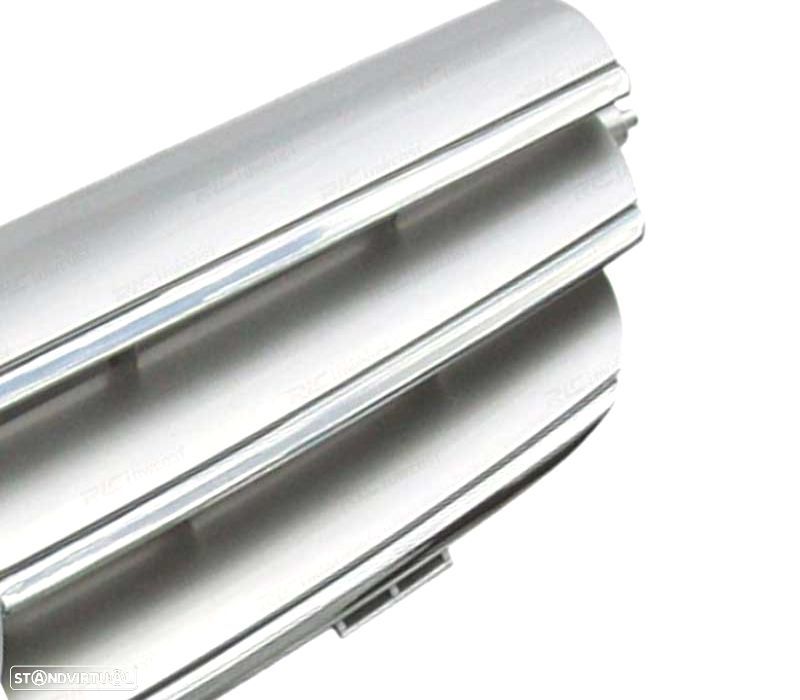 GRELHA FRONTAL MERCEDES CLK W209 02- PRATA CROMADO LOOK SPORT - 2