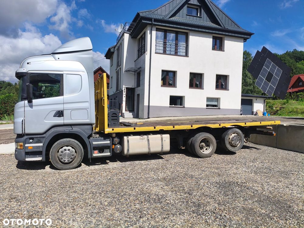 Scania R420 analog tacho klima retarder mega 6x2 pod lawetę pomoc drogowa - 4