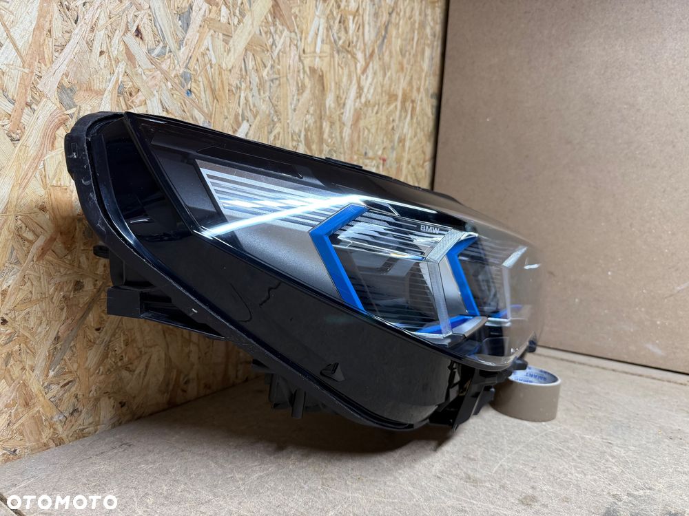BMW X2 U10 FULL LED NIEBIESKI SREBRNY LAMPA PRAWA REFLEKTOR 5A77EB8 - 24