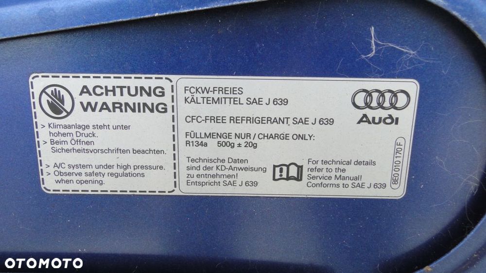 AUDI A6 C6 RS6 MASKA POKRYWA SILNIKA PRZÓD PRZEDNIA LY5Q 06-11r EUROPA - 10