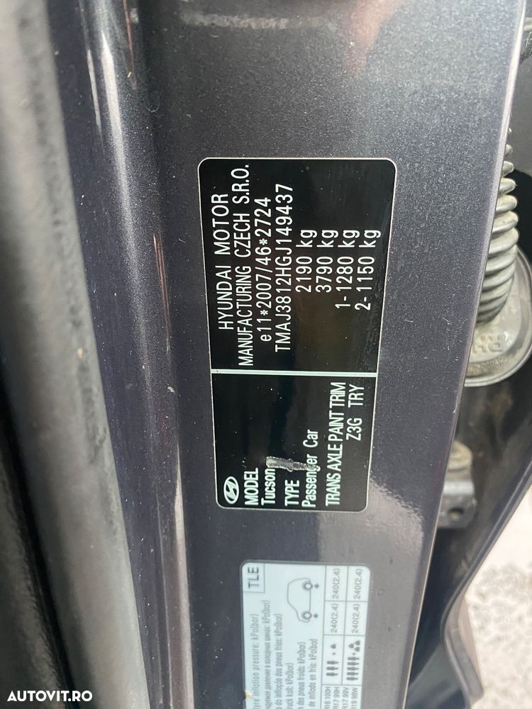 Hyundai Tucson 1.6 T-GDi 4WD 7DCT Premium+ - 15