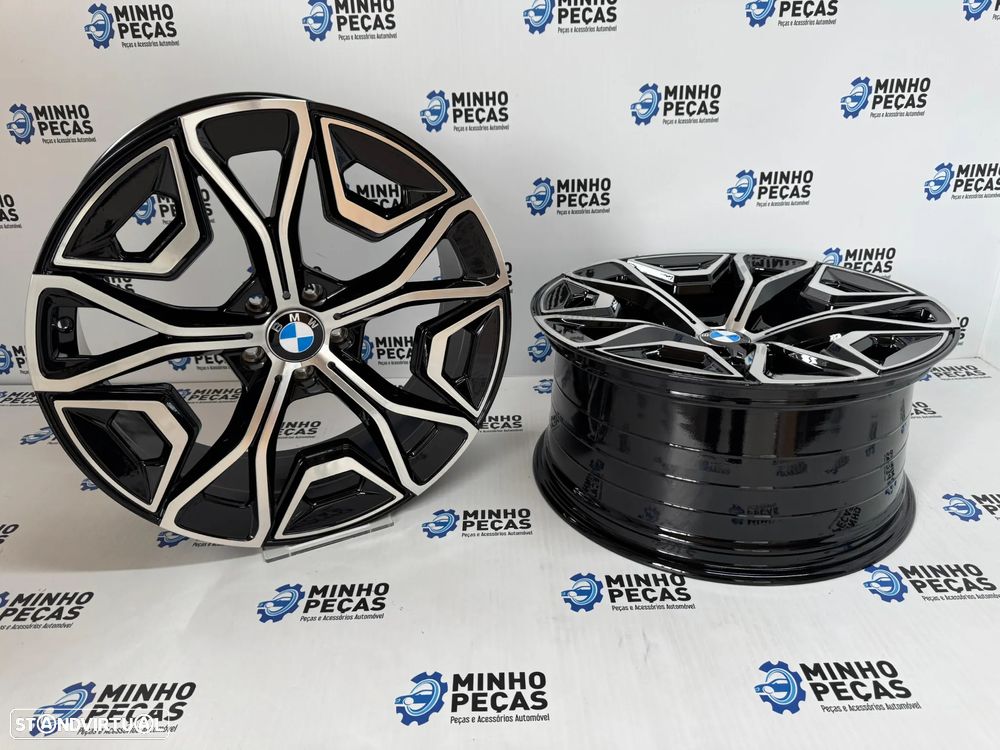 Jantes BMW New X5 (G05) em 20 Preto e Polido - 4