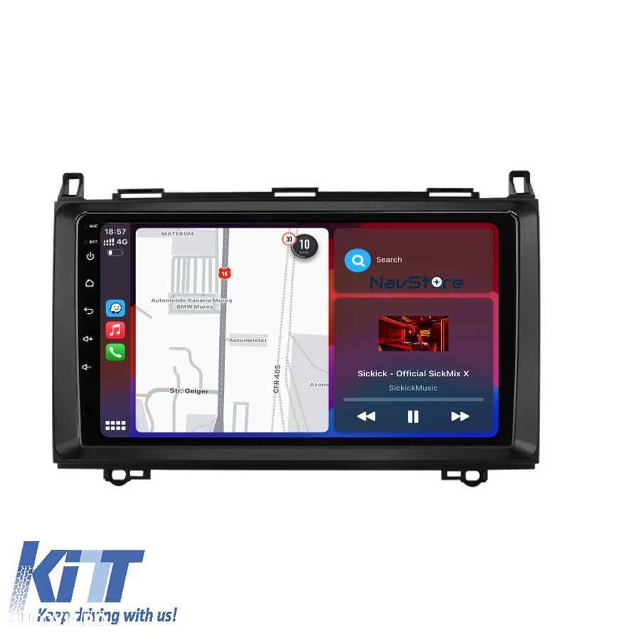 Navigatie Dedicata Mercedes Vito Sprinter Viano B200 A B Class (2005-2 - 3