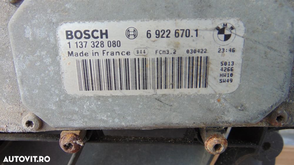 Electroventilator BMW Seria 3 E46 2.0 diesel cod 6922670.1 an 1998-2005 - 3