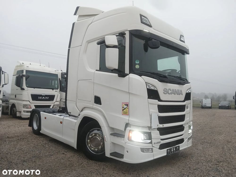 Scania R 450, Pełna opcja, Przód i tył poduszka, Sprowadzona - 4
