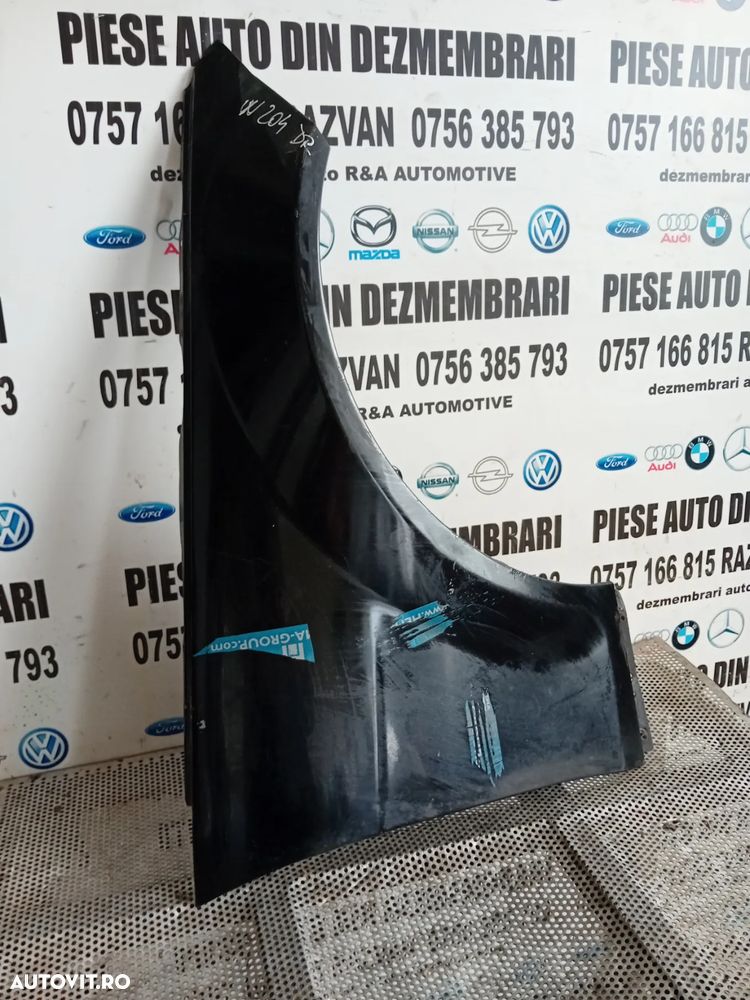 Aripa Dreapta Mercedes C Class W204 Facelift 2011-2014 Originala LICHIDARE STOC - 3