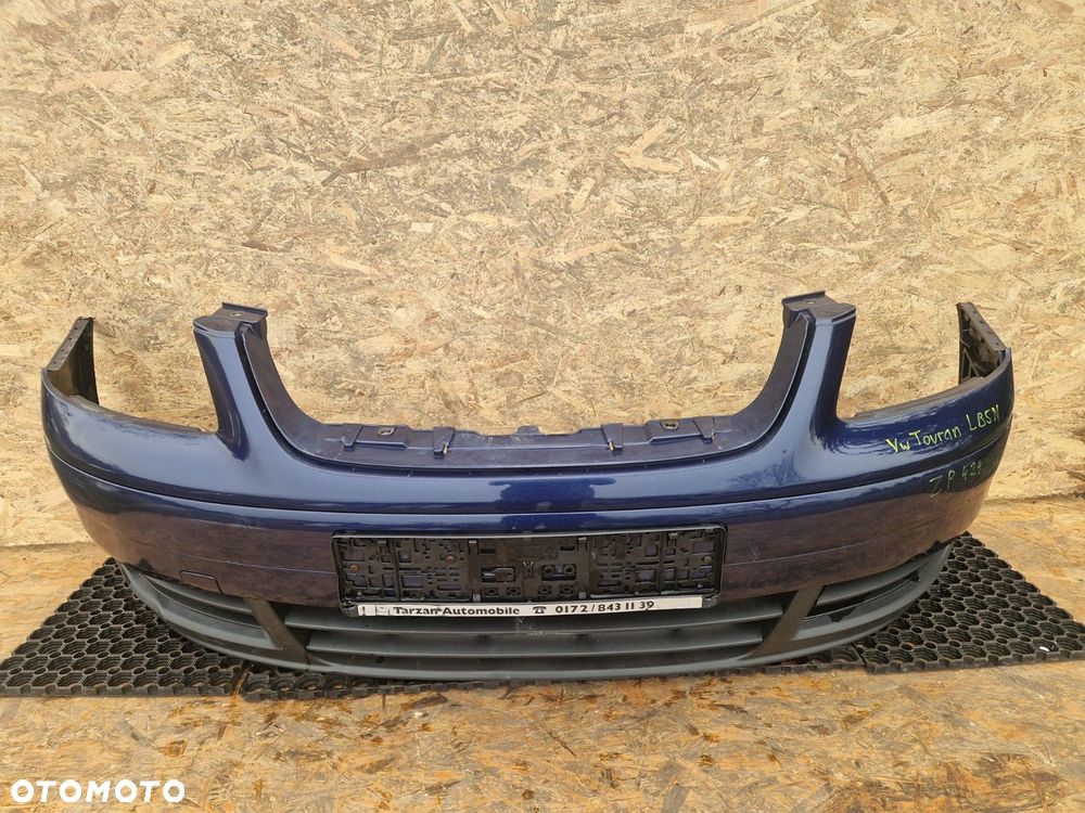 VW TOURAN ZDERZAK PRZÓD HALOGN LB5N - 1