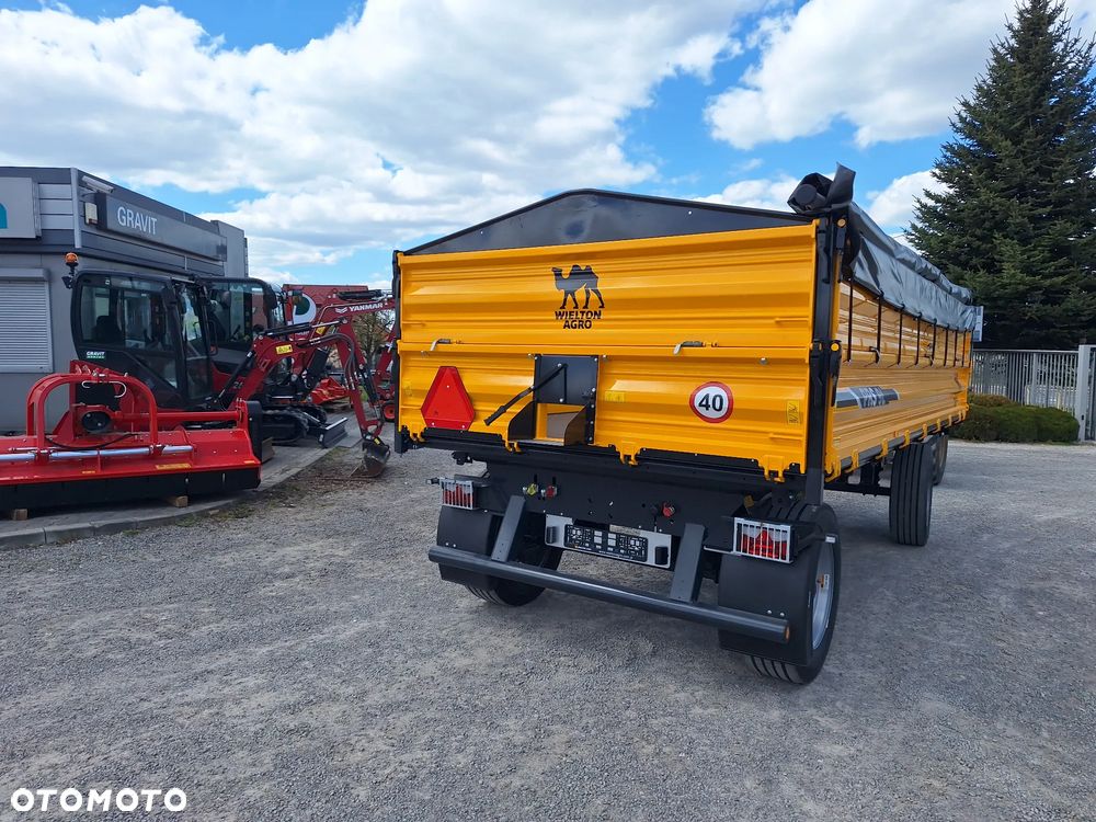 Wielton Przyczepa rolnicza burtowa PRS-2/W9 LONG, 9 ton, nowa, gwarancja 24 m-ce! - 3