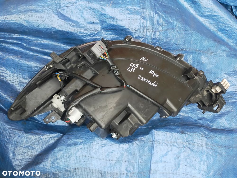 MAZDA CX5 CX-5 LIFT FULL LED LEWA PRAWA LAMPA REFLETOR PRZÓD / 10 pin / 2 soczewki - 18