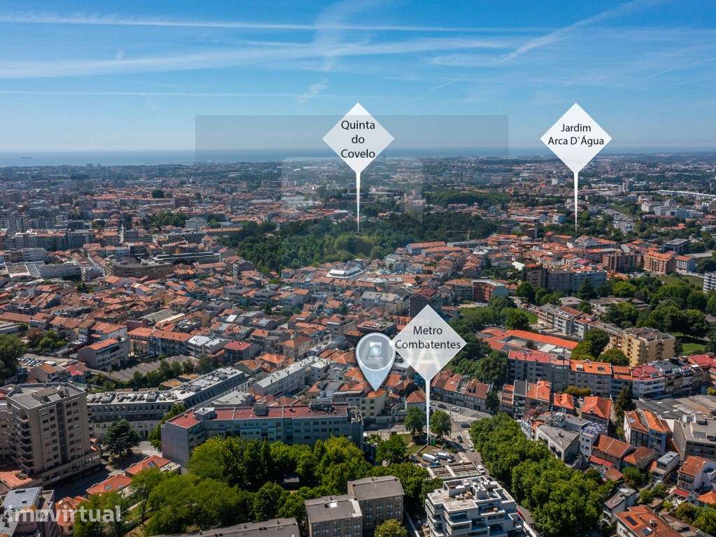 APARTAMENTO T2 C/ TERRAÇO || PRÓXIMO AO METRO || PORTO - Grande imagem: 2/8