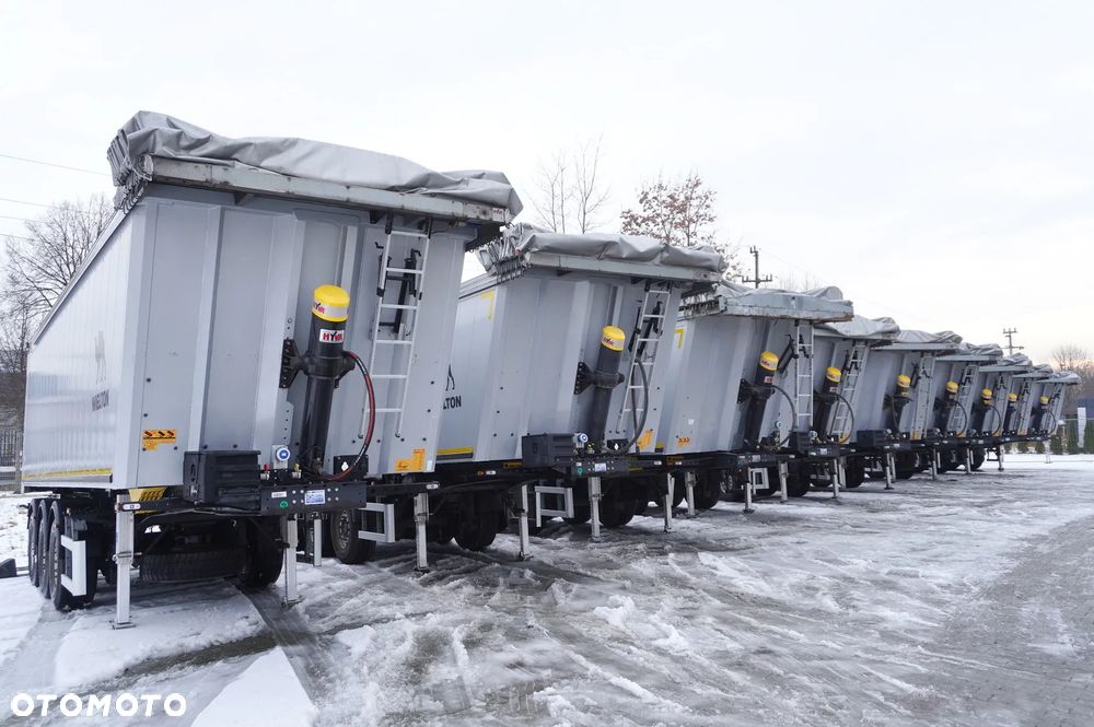 Wielton NW-3 / waga 6,2 t / poj. 38m3 / elek. dach / Teflon / 30 naczep r.2022 - 2