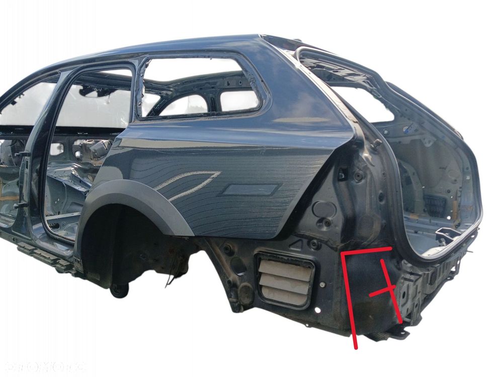 BŁOTNIK LEWY TYŁ VOLVO V90 CC LAK: 492-46 (16-20) - 3