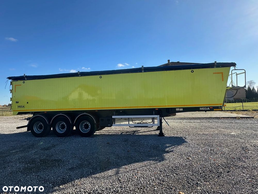 Mega NACZEPA / WYWROTKA / 45M3 / KLAPO- DRZWI /OŚ PODNOSZONA - 6