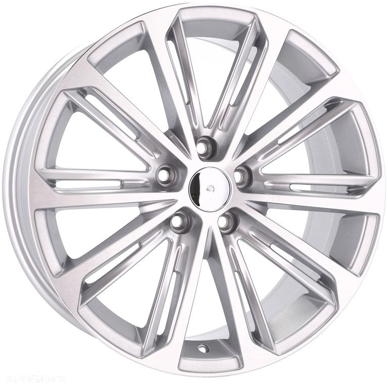 4x Felgi 18 m.in. do VW e-Golf Arteon Passat CC B7 B8 Caddy R-Line Touran Tiguan - LU980 - 8