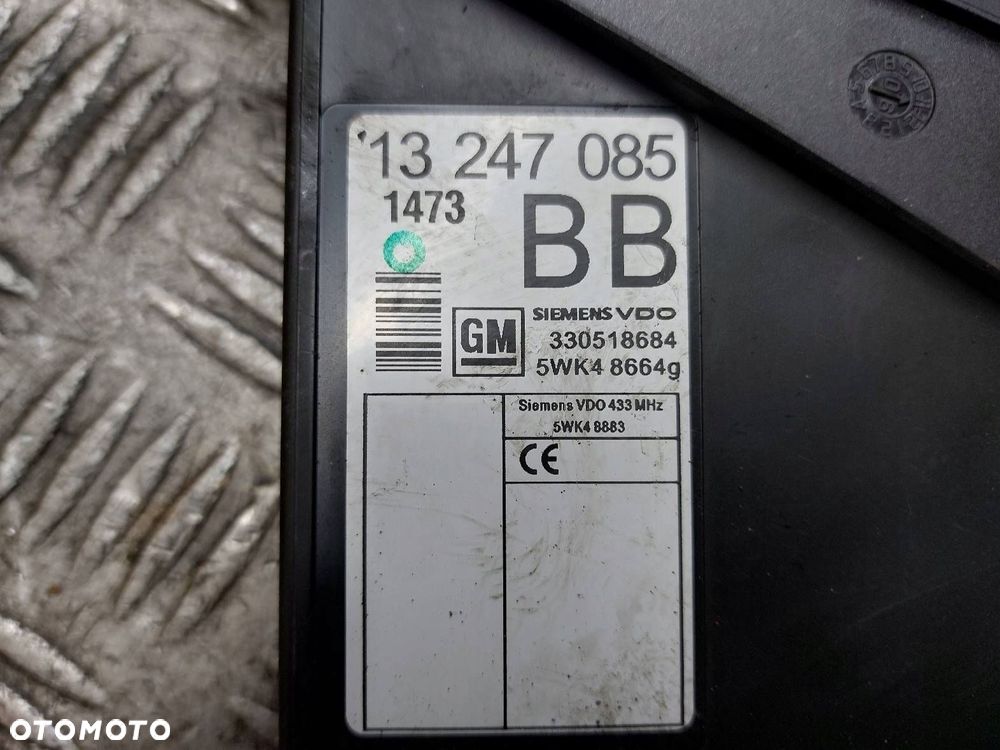 ZESTAW STARTOWY OPEL MERIVA A LIFT 55198927 13247085 13144390 13214770 - 4