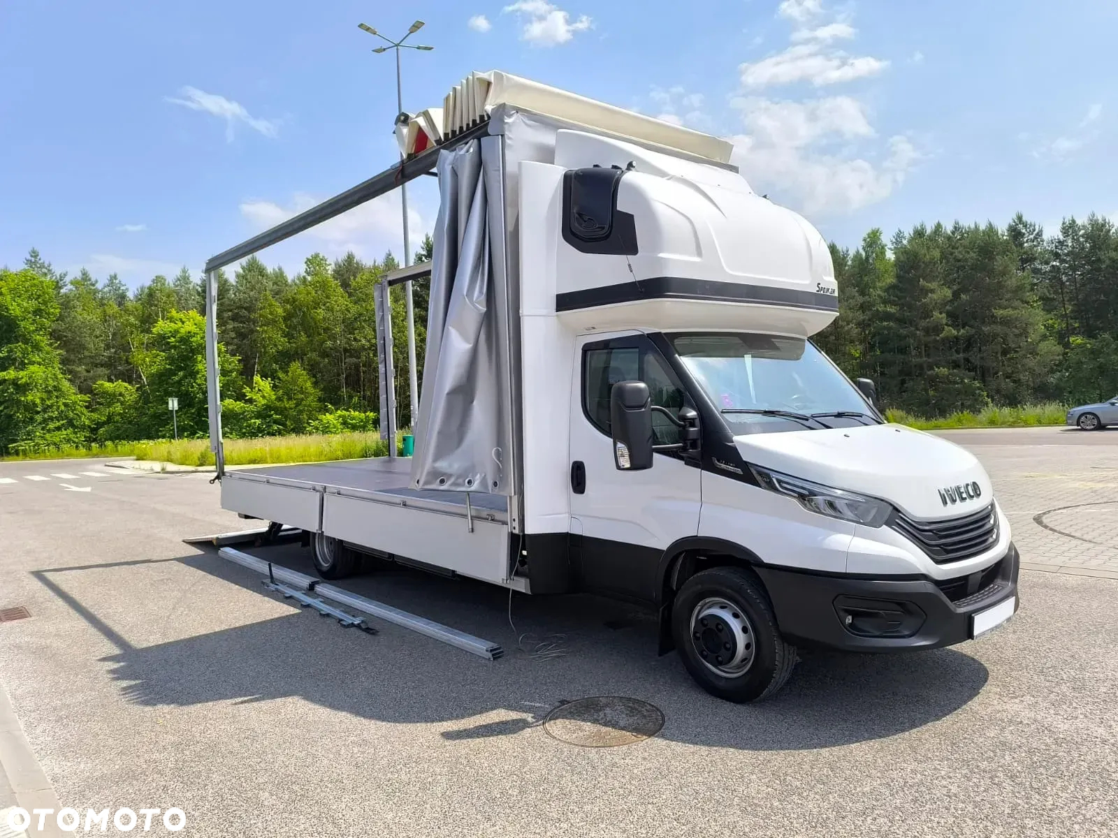 Iveco Daily 70C18 WINDA 1000kg, Sypialnia, 6.45m, 16Palet, 2xFirana + Zsuwany Dach! - 15