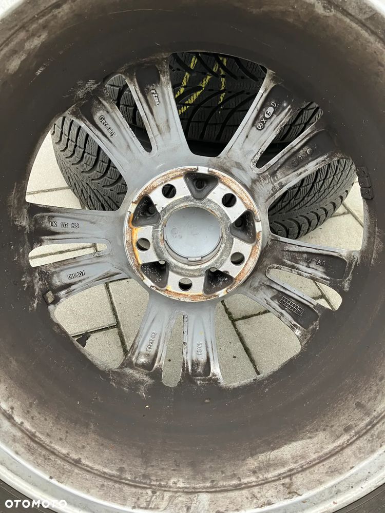 FELGI ALUMINIOWE MERCEDES-BENZ VITO VIANO 5x112 17 CALI KBA48478 235/65ZR17 RIAL 8Jx17H2 ET45 KOŁA ZIMOWE ZIMÓWKI OPONY - 9