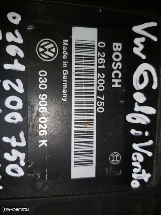 Centralina Volkswagen Golf Vento  Ref: 0 261 200 750  030 906 026 K - 2