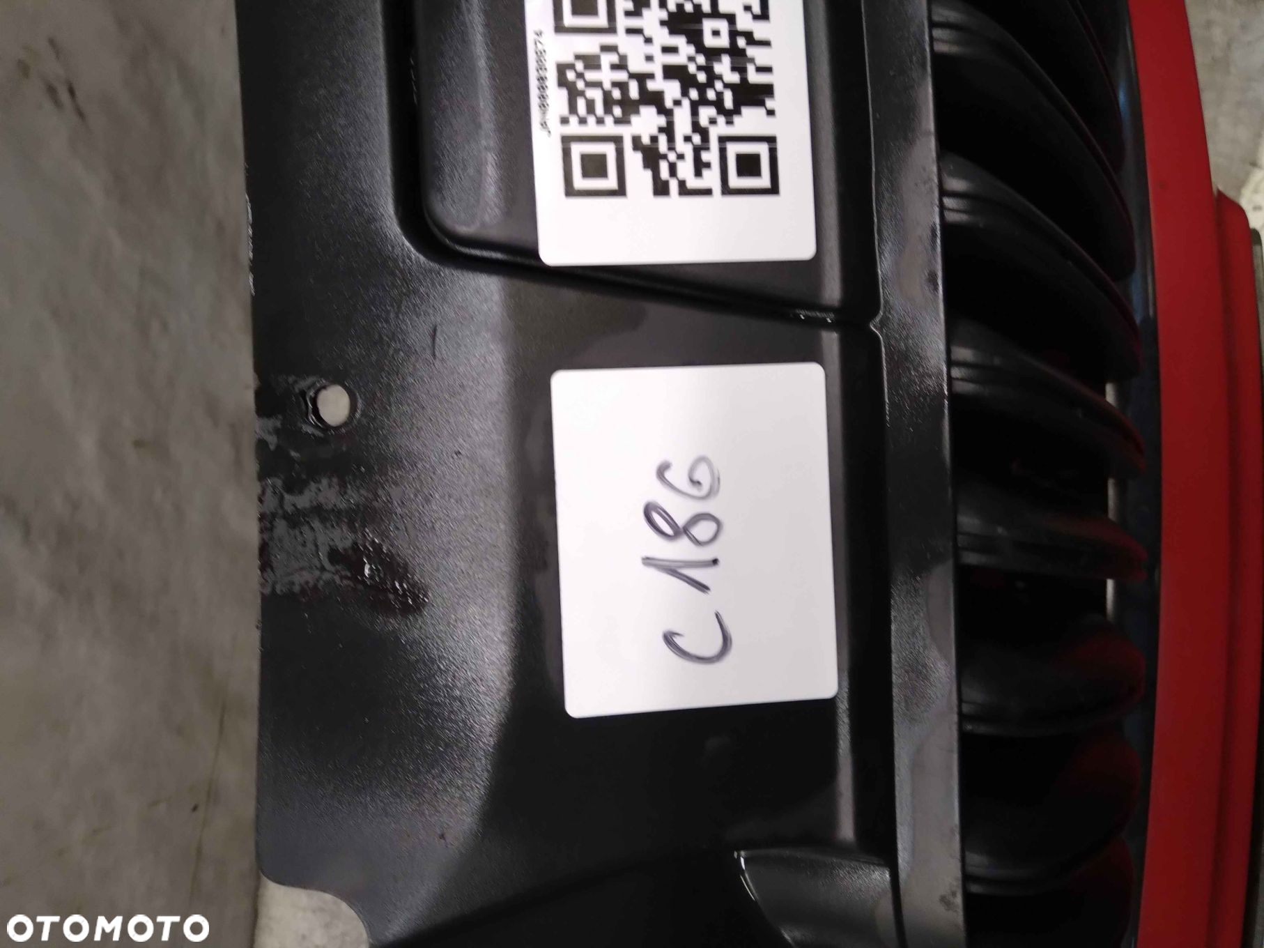 ^ ZDERZAK PRZÓD PRZEDNI DO SKODA FABIA II 2 8151 CZERWONY - 6