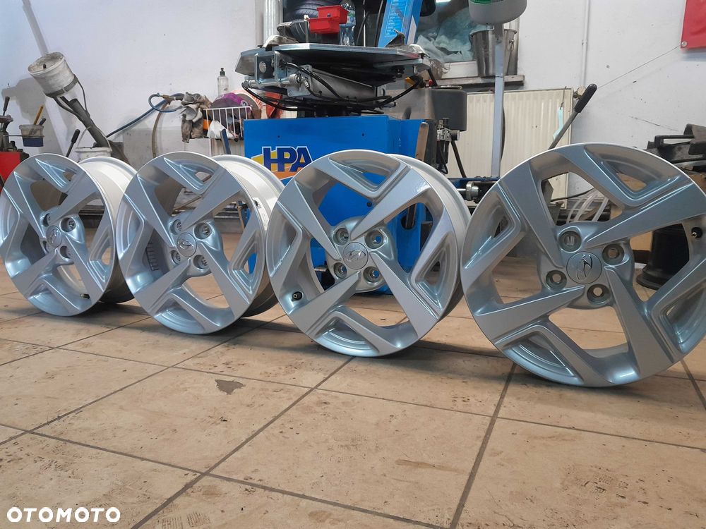 ALUFELGA 15 oryginał jak .nowe HYUNDAI i10 6jx15 4x100 et48 - 3
