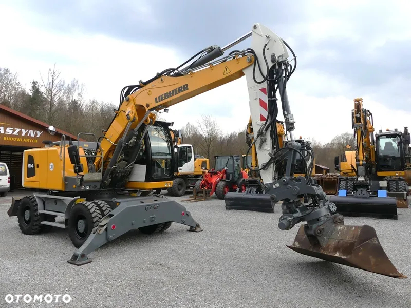 Liebherr A914 / ROTOTILT SW33 / Sprowadzona / - 10