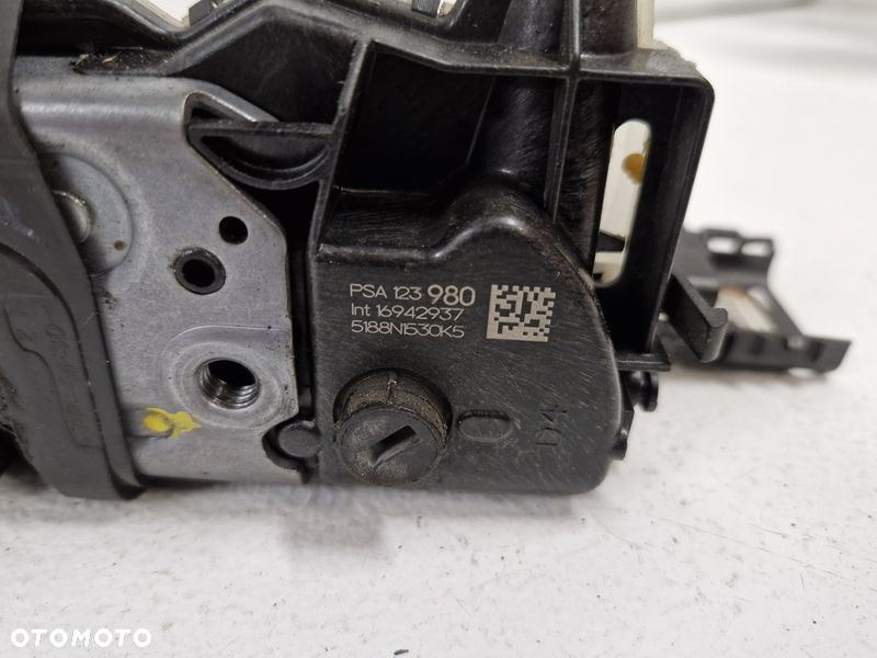 citroen c3 iii 3 zamek drzwi prawy przód przedni 6 pin psa123980 - 7