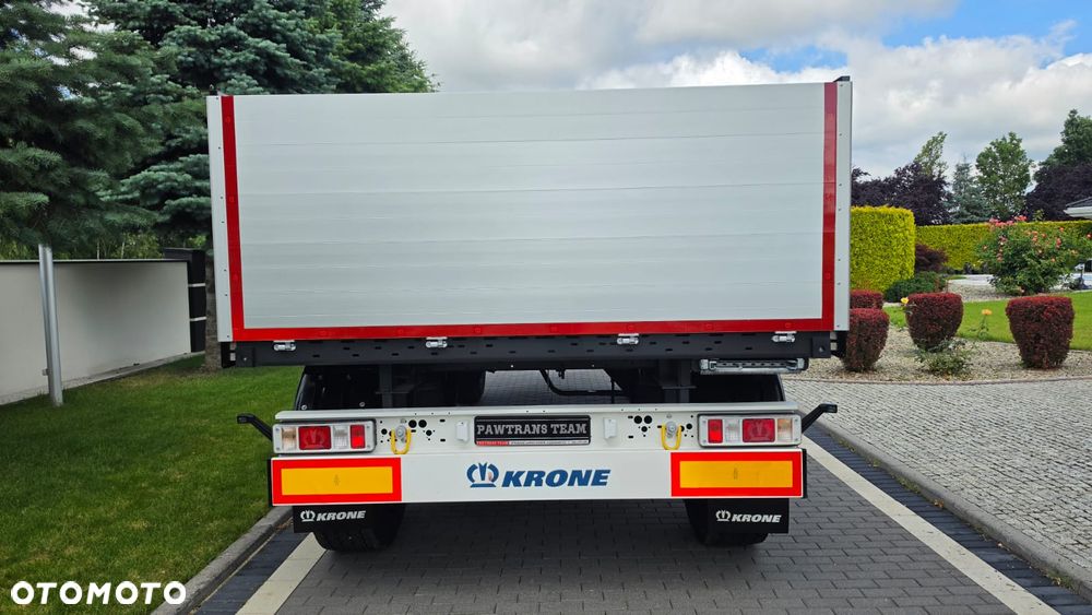 Krone PRZYCZEPA///KRONE///2019/// BURTOWA///BUDOWLANA///100CM/// PRZEBIEG 40 TYŚ KM///BARDZO MAŁO  UŻYWANA///STAN JAK NOWA. - 10
